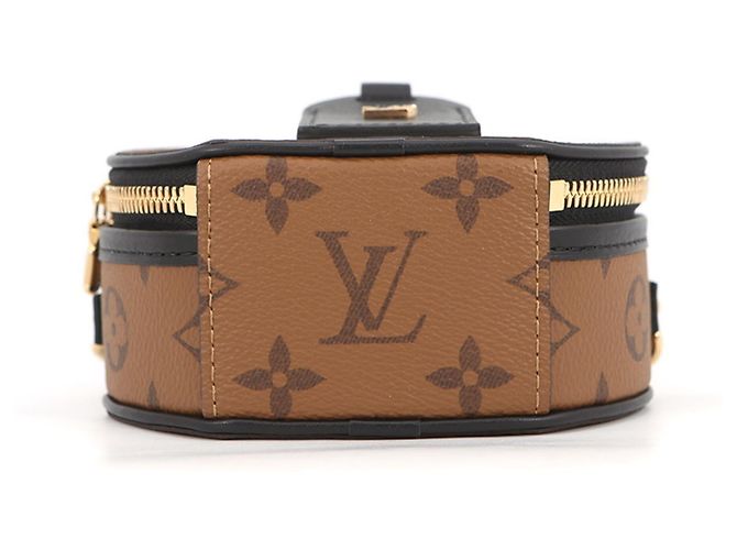 Louis Vuitton Monogram Reverse Mini Boite Chapeau Beige Monogramma - vista 3