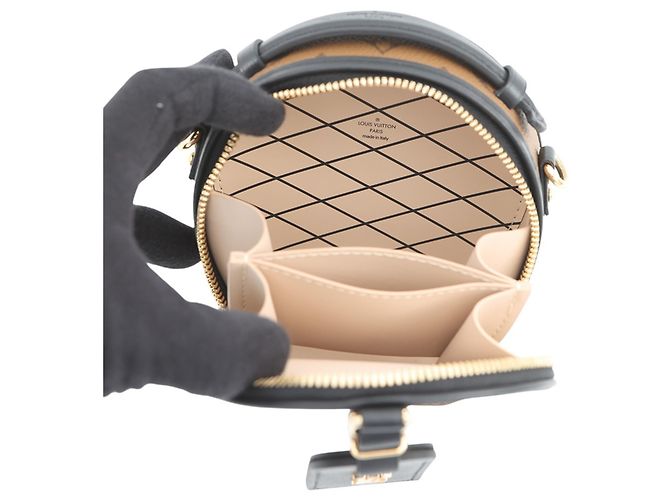 Louis Vuitton Monogram Reverse Mini Boite Chapeau Beige Monogramma - vista 5