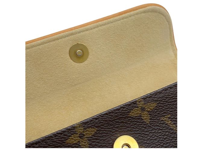 Louis Vuitton Monogram Pochette Florentine Marrone Monogramma - vista 14