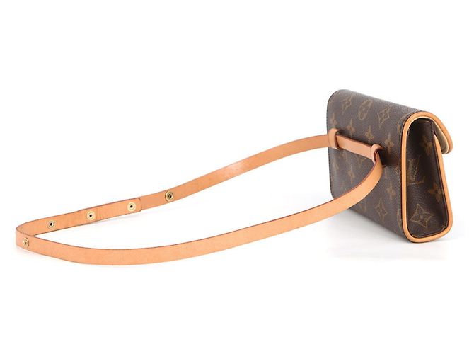Louis Vuitton Monogram Pochette Florentine Marrone Monogramma - vista 2