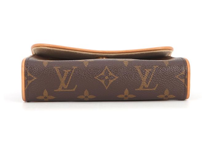 Louis Vuitton Monogram Pochette Florentine Marrone Monogramma - vista 4