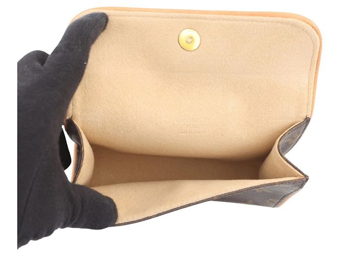 Louis Vuitton Monogram Pochette Florentine Marrone Monogramma - vista 6