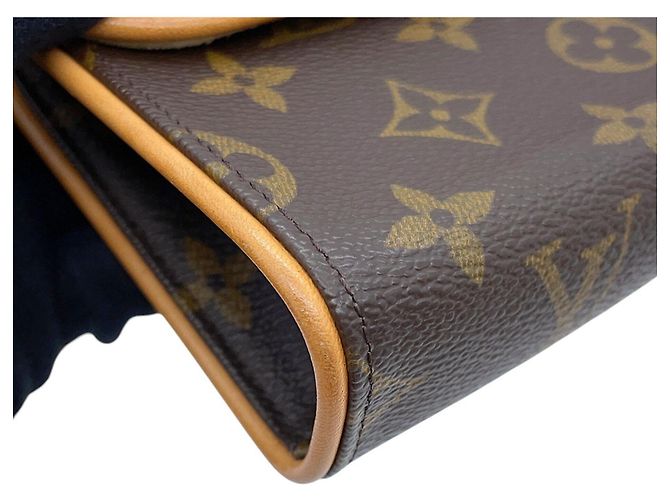 Louis Vuitton Monogram Pochette Florentine Marrone Monogramma - vista 8