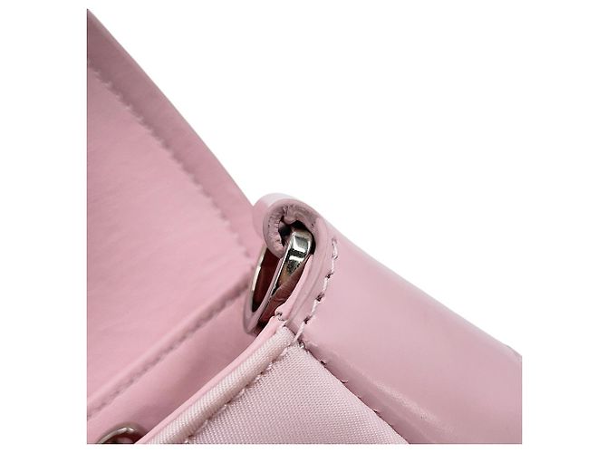 Borsa a tracolla in Re-Nylon Prada Rosa - vista 11