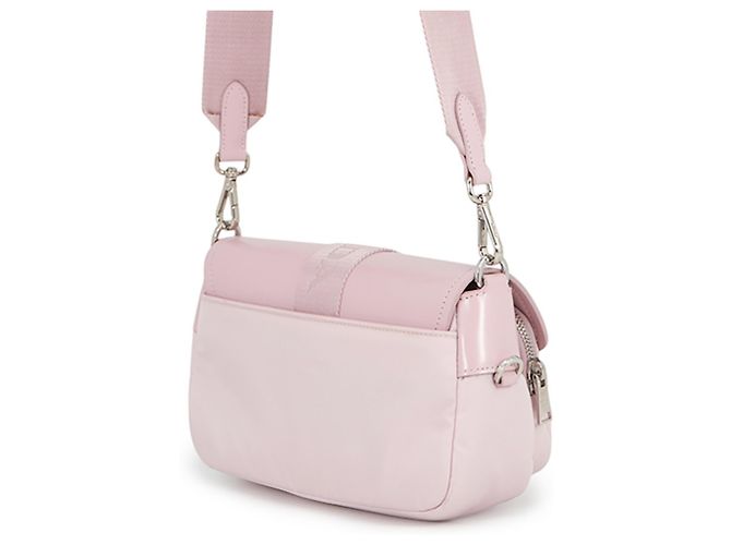 Borsa a tracolla in Re-Nylon Prada Rosa - vista 2