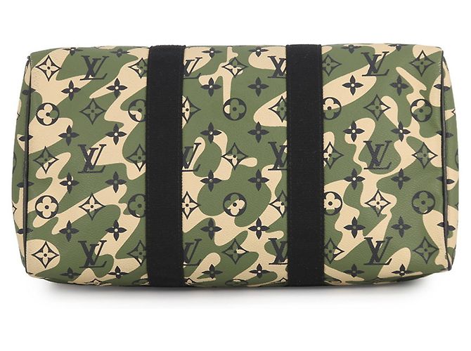 Borsa Louis Vuitton Monogram Fleurage Speedy 35 Cachi Monogramma - vista 3