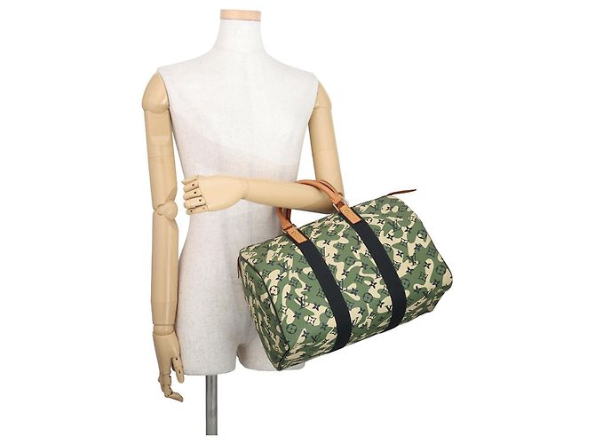 Borsa Louis Vuitton Monogram Fleurage Speedy 35 Cachi Monogramma - vista 4