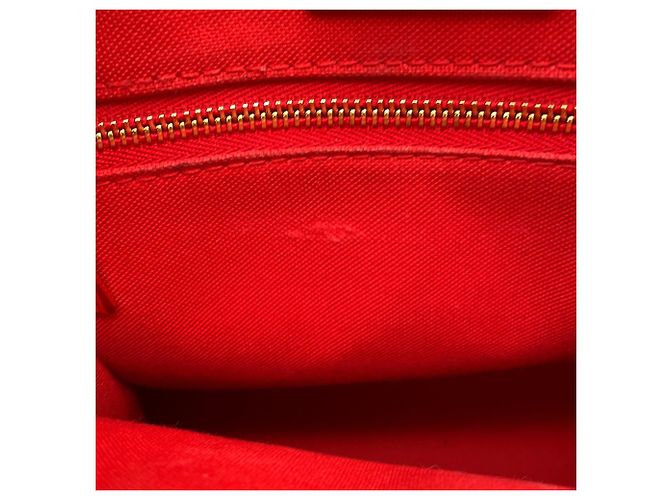Borsa Louis Vuitton Monogram Sac Plat BB Rosso Monogramma - vista 10