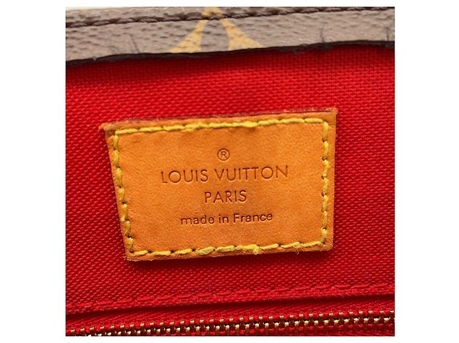 Borsa Louis Vuitton Monogram Sac Plat BB Rosso Monogramma - vista 13