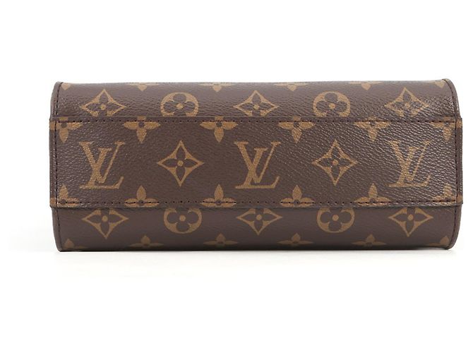 Borsa Louis Vuitton Monogram Sac Plat BB Rosso Monogramma - vista 3