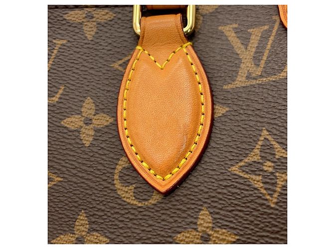 Borsa Louis Vuitton Monogram Sac Plat BB Rosso Monogramma - vista 9