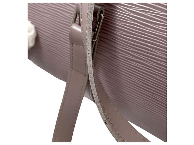 Borsa Louis Vuitton Epi Soufflot Porpora - vista 11