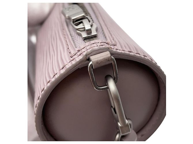 Borsa Louis Vuitton Epi Soufflot Porpora - vista 14