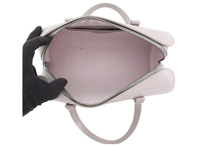 Borsa Louis Vuitton Epi Soufflot Porpora - vista 5