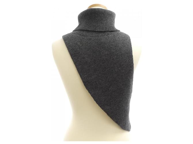 Hermès Scaldacollo in cashmere Hermes Marrone - vista 2