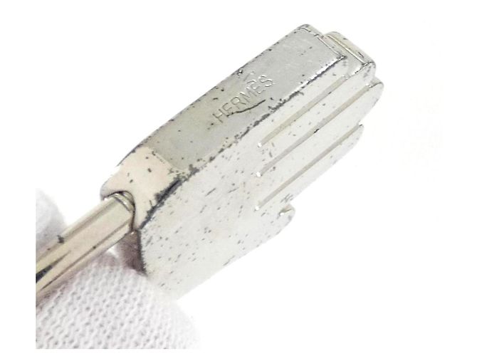 Hermès Hermes HAND Cadena Schlüsselanhänger Silber - Ansicht 3