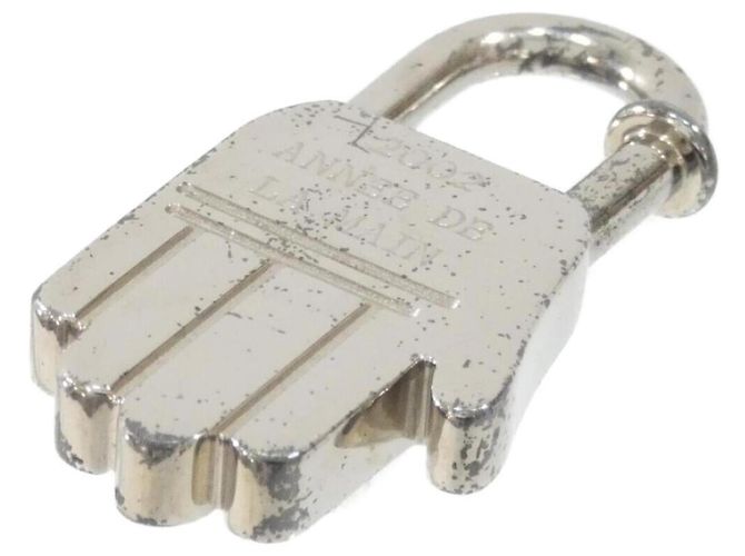 Hermès Hermes HAND Cadena Schlüsselanhänger Silber - Ansicht 4