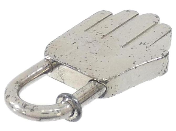 Hermès Hermes HAND Cadena Schlüsselanhänger Silber - Ansicht 5