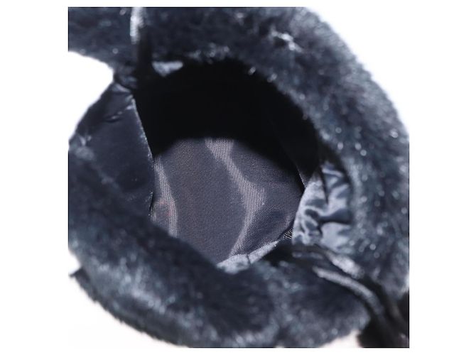 Céline Pochette Celine Vintage de nylon Negro - vista 5