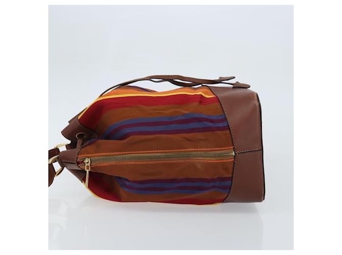 Céline Celine Vintage Canvas small Multicolore - vista 4