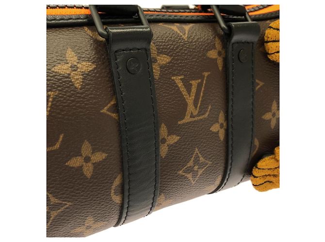 Borsa Boston Louis Vuitton Monogram Keepall XS Marrone - vista 4