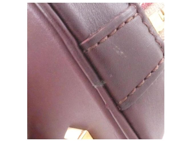 Bolsa Louis Vuitton Monogram Mini Alma O Vermelho - vista 3