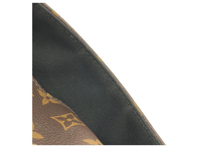 Borsa Messenger Magnetica Louis Vuitton Monogram Macassar Marrone - vista 10