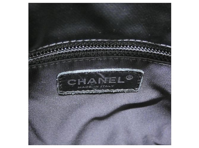 Borsa Chanel Paris Biarritz Line 34208 Nero - vista 8