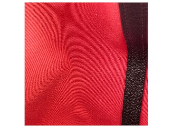 Hermès Bolsa Tote Hermes Garden TPM Rosa Verde escuro - vista 10