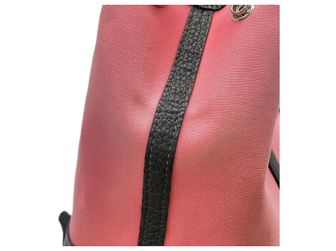 Hermès Bolsa Tote Hermes Garden TPM Rosa Verde escuro - vista 6