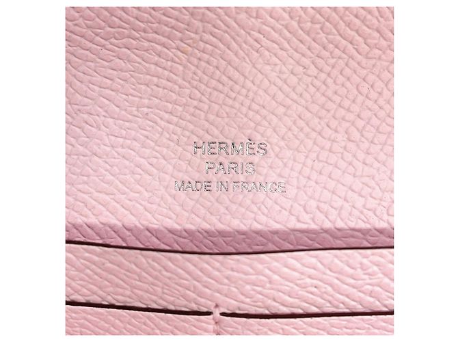 Hermès Portafoglio lungo Hermes Chaine d'Ancre To Go Rosa - vista 16