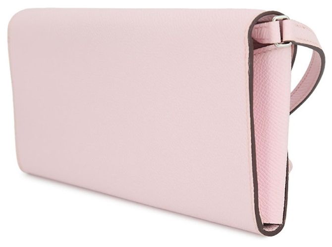 Hermès Portafoglio lungo Hermes Chaine d'Ancre To Go Rosa - vista 2