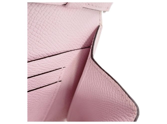 Hermès Portafoglio lungo Hermes Chaine d'Ancre To Go Rosa - vista 7
