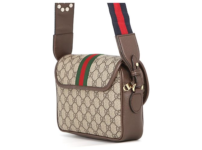Piccola borsa a tracolla Gucci Ophidia GG Supreme Multicolore Beige - vista 2