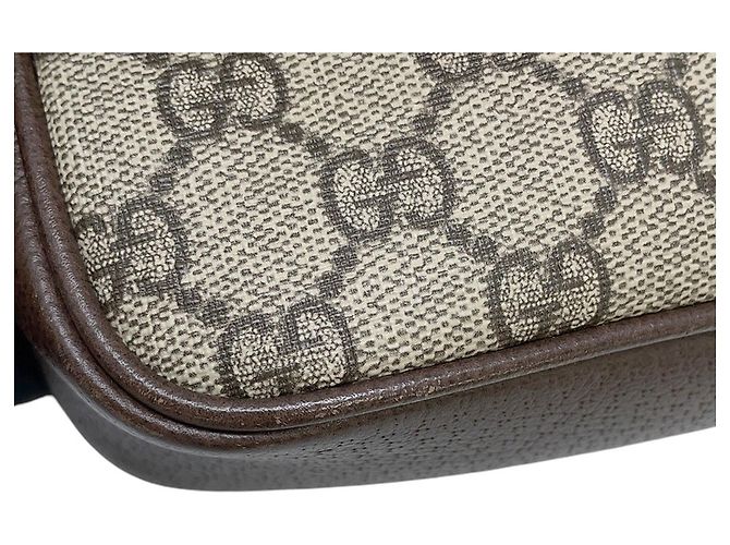 Piccola borsa a tracolla Gucci Ophidia GG Supreme Multicolore Beige - vista 7