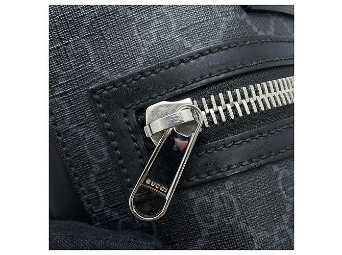 Borsa a Spalla Gucci GG Supreme Nero - vista 12