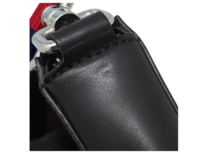 Borsa a Spalla Gucci GG Supreme Nero - vista 7