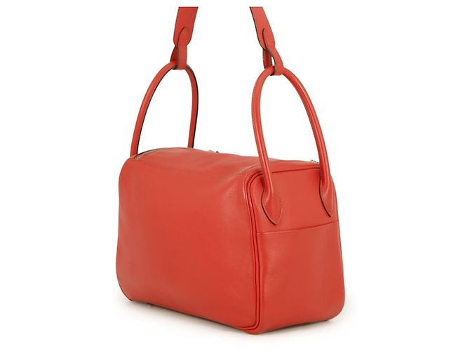 Hermès Borsa Hermes Lindy 26 Rouge Cou Swift Rosso - vista 2