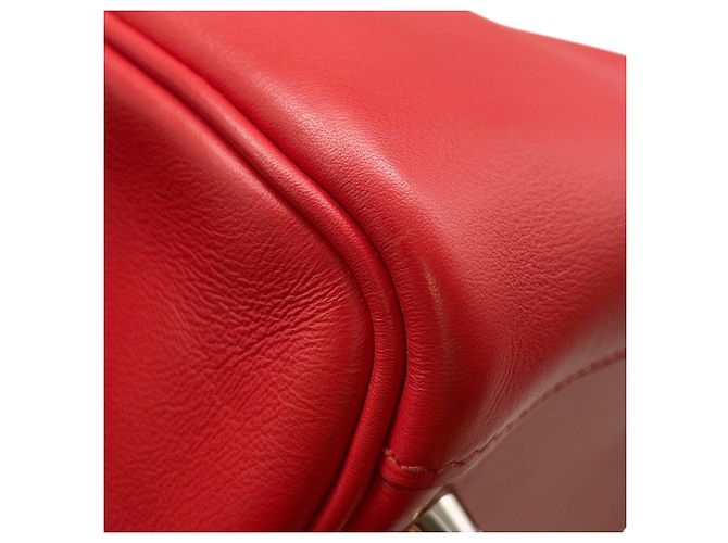 Hermès Borsa Hermes Lindy 26 Rouge Cou Swift Rosso - vista 8