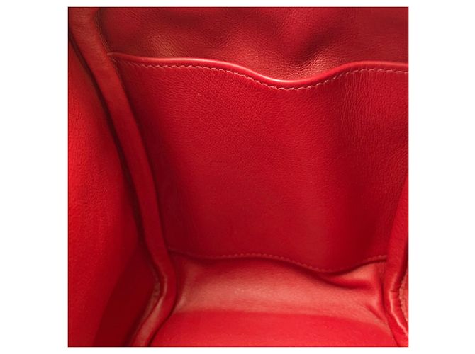 Hermès Borsa Hermes Lindy 26 Rouge Cou Swift Rosso - vista 9