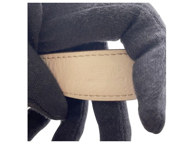 Hermès Borsa a Spalla Hermes Trim 35 in Avorio Crudo - vista 15