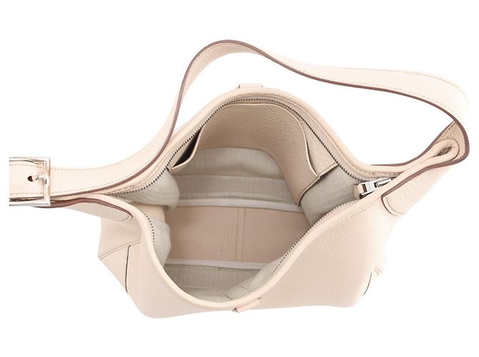 Hermès Borsa a Spalla Hermes Trim 35 in Avorio Crudo - vista 5