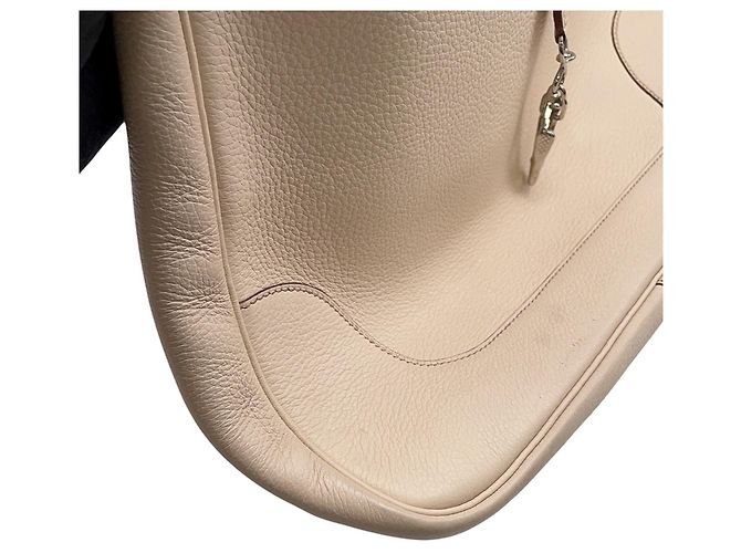 Hermès Borsa a Spalla Hermes Trim 35 in Avorio Crudo - vista 7