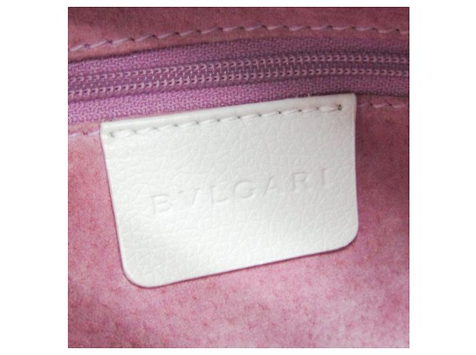 Bulgari Bvlgari Vintage Leather Bianco - vista 4