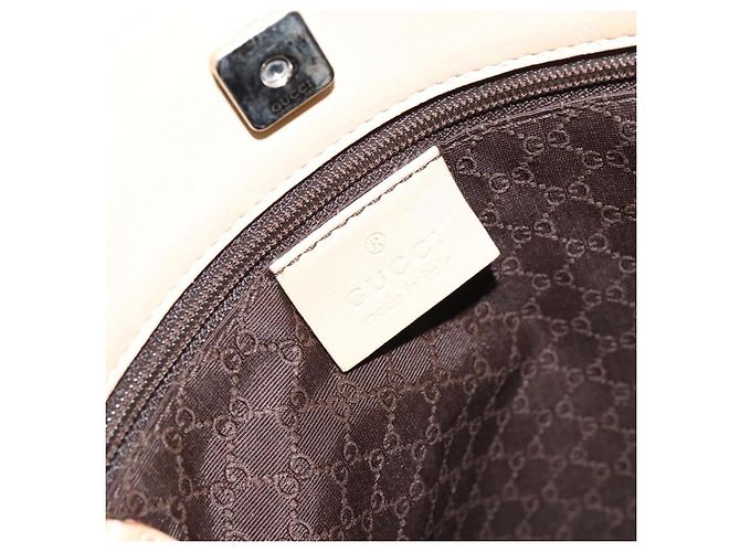 Gucci Pelle Vintage Beige - vista 6