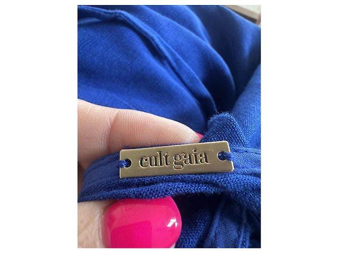 Completo Gonna Lunga e Top Cult Gaia Blu - vista 4