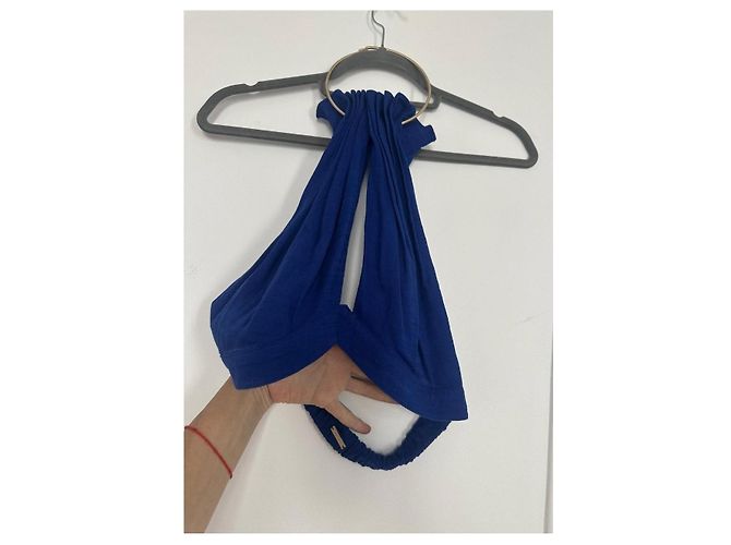 Completo Gonna Lunga e Top Cult Gaia Blu - vista 5