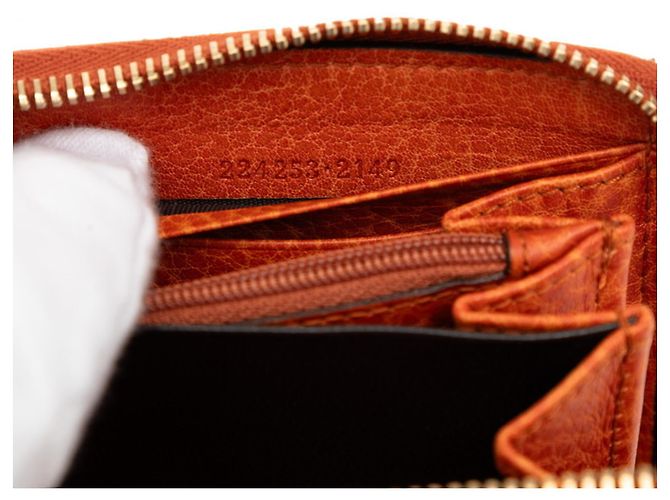 Gucci GG Canvas Bamboo Zip Long Wallet - view 6