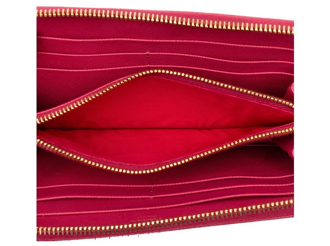 Cartera larga con cremallera de Saffiano de Prada - Rosa - vista 4