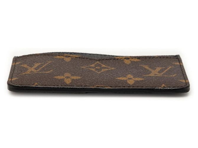 Tarjetero Monogram Macassar Louis Vuitton Castaño Negro Monograma - vista 3